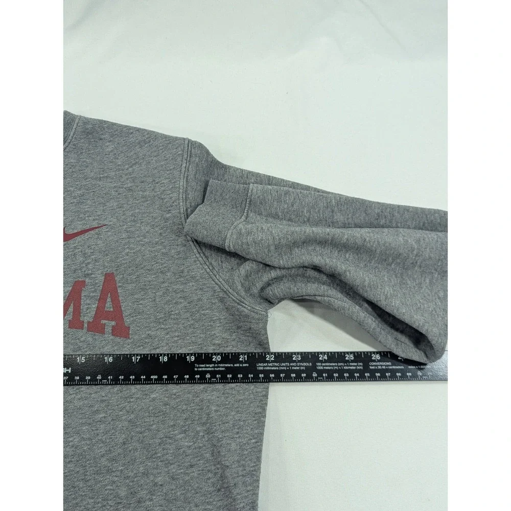 Nike Oklahoma Sooners Rowing Sweater Gray NCAA Pullover Crewneck Sweatshirt‎ Med